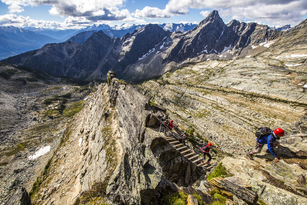KFC_Heli Hiking Mt Nimbus Via Ferrata In Glacier National Park