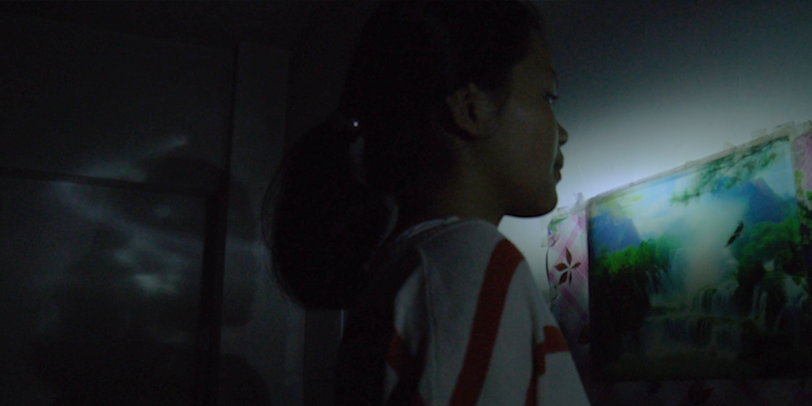 Sunken Cave and a Migrating Bird Image