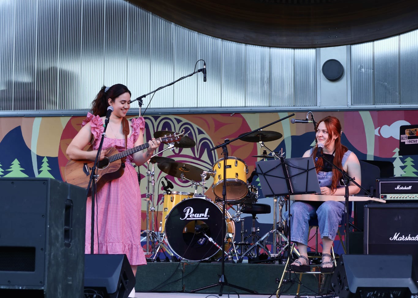 Sheri Marie Ptolemy (Artist Left) And Alexis Kay (Producer Right) Photo Credit Brian Aikens (1)